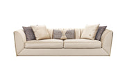 Prag 101" Wide Tuxedo Arm Sofa - Gate FurnitureSofas
