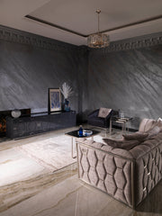 Prag 101" Wide Tuxedo Arm Sofa - Gate FurnitureSofas