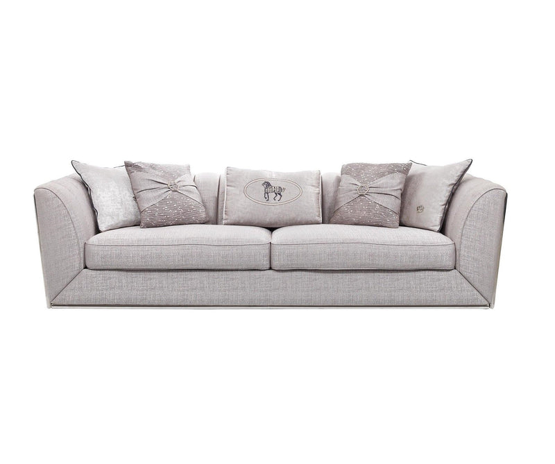 Prag 101" Wide Tuxedo Arm Sofa - Gate FurnitureSofas