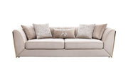 Prag 101" Wide Tuxedo Arm Sofa - Gate FurnitureSofas