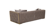 Prag 101" Wide Tuxedo Arm Sofa - Gate FurnitureSofas