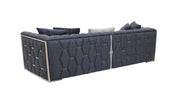 Prag 101" Wide Tuxedo Arm Sofa - Gate FurnitureSofas