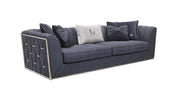 Prag 101" Wide Tuxedo Arm Sofa - Gate FurnitureSofas