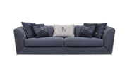 Prag 101" Wide Tuxedo Arm Sofa - Gate FurnitureSofas