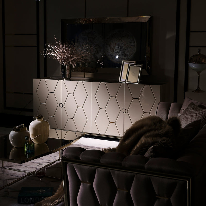 Prag 101" Wide Tuxedo Arm Sofa - Gate FurnitureSofas