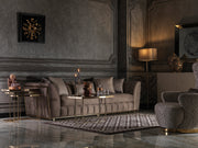 Prag 101" Wide Tuxedo Arm Sofa - Gate FurnitureSofas