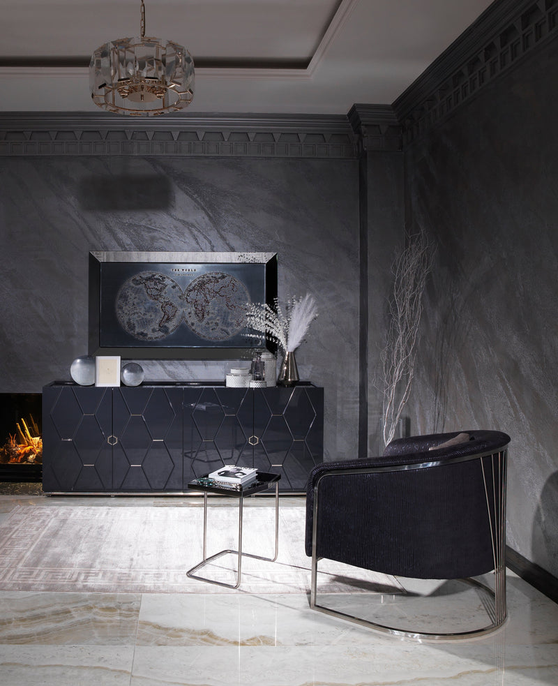 Prag 30" Wide Armchair - Gate FurnitureAccent Chairs