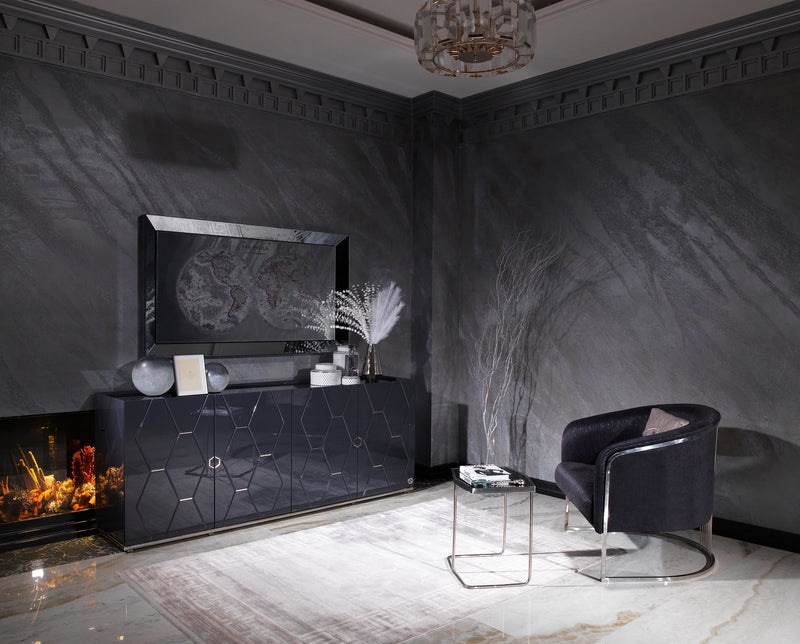 Prag 30" Wide Armchair - Gate FurnitureAccent Chairs