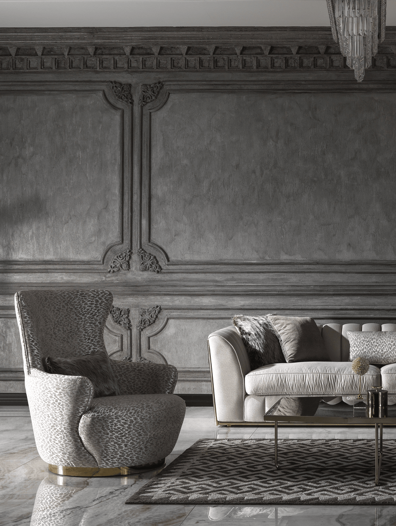 Prag 33" Wide Armchair - Gate FurnitureAccent Chairs