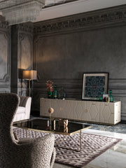 Prag 33" Wide Armchair - Gate FurnitureAccent Chairs