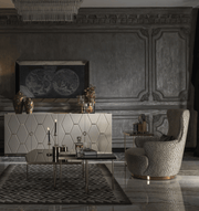 Prag 33" Wide Armchair - Gate FurnitureAccent Chairs