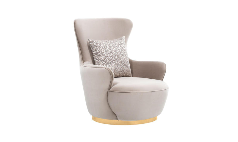 Prag 33" Wide Armchair - Gate FurnitureAccent Chairs