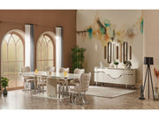 Prag Diningroom (Dining Chair & Dining Table) - For 10 People - 115-PRA-SET-10