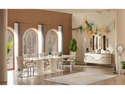 Prag Diningroom (Dining Chair & Dining Table) - For 6 People - 115-PRA-SET-6