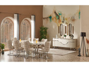 Prag Diningroom (Dining Chair & Dining Table) - For 6 People - 115-PRA-SET-6