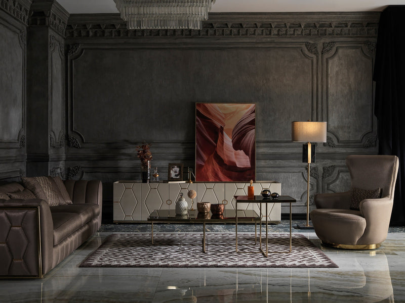 Prag Living Room Set - Gate FurnitureLiving Room Sets