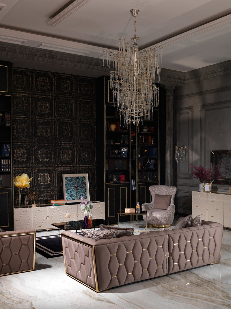 Prag Living Room Set - Gate FurnitureLiving Room Sets