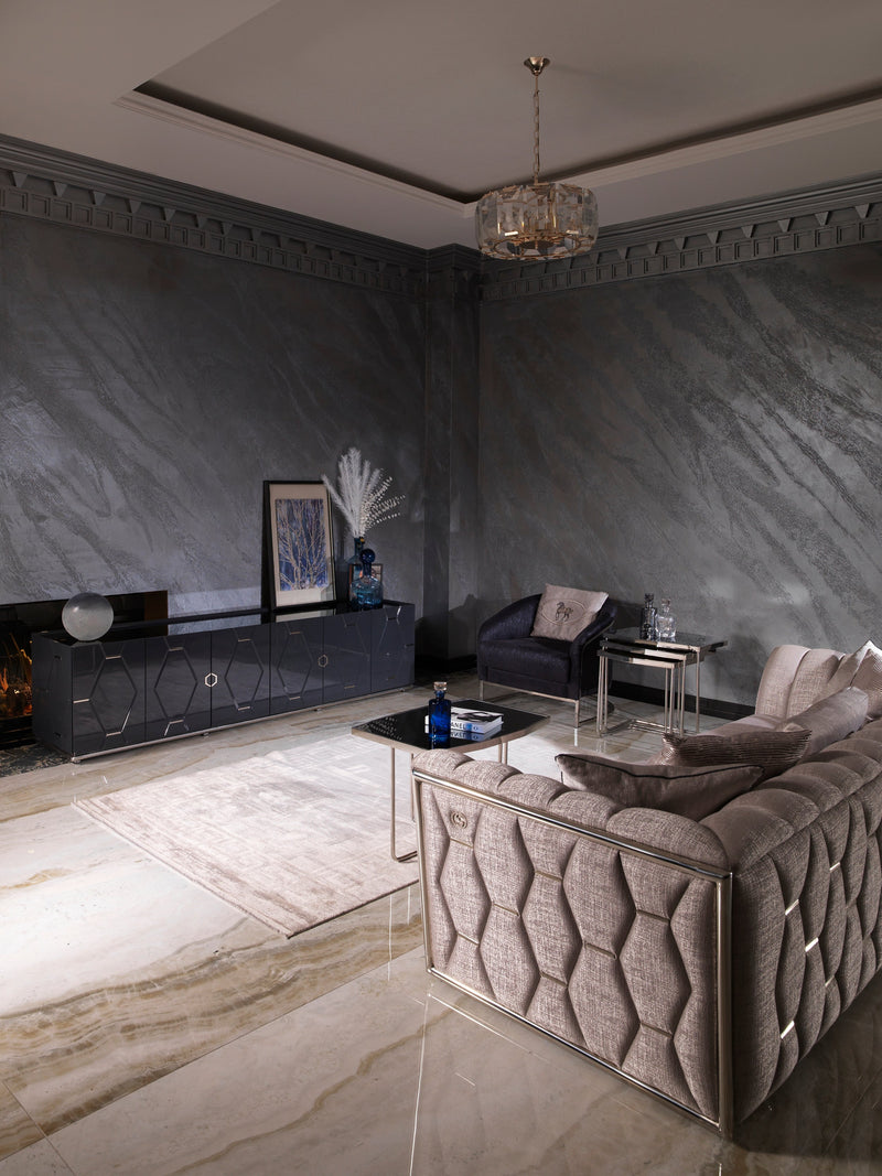 Prag Living Room Set - Gate FurnitureLiving Room Sets