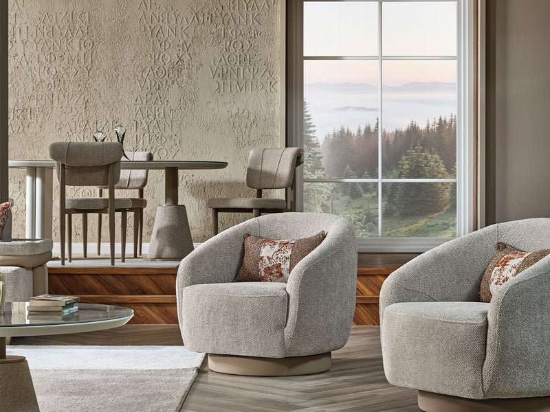 Prag Max 3-pieces (Sofa & Loveseat & Chair) Livingroom in Beige - 200-MAX-PRA-PRAG01-321