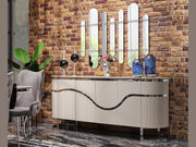 Pragka 12 Person Dining Room Set - Gate FurnitureDining Room Sets