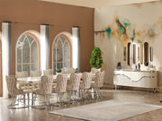 Pragka 12 Person Dining Room Set - Gate FurnitureDining Room Sets
