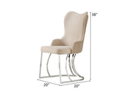 Pragka 20" Wide Tufted Dining Chair - Gate FurnitureDining Chairs