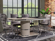 Pragka 6 Person Dining Room Set - Gate FurnitureDining Room Sets