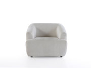 Pralin 4-pieces (2 Sofa & 2 Chair) Livingroom in Cream - 200-ZEN-PRA-CRE-3311