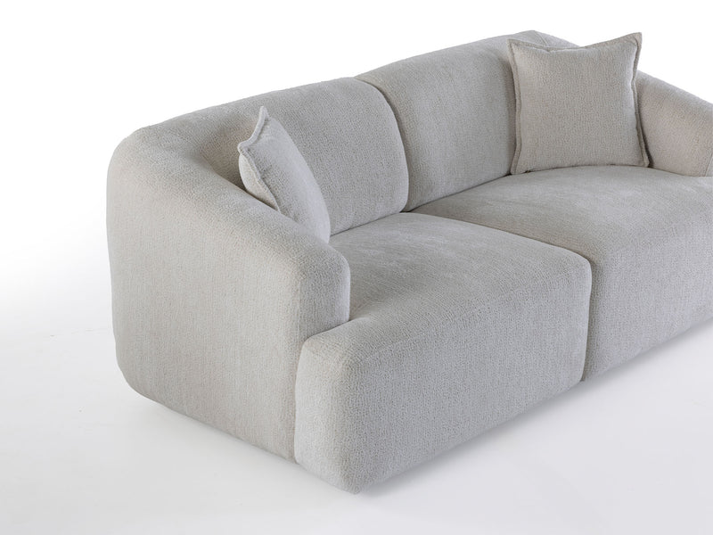Pralin Stationary Sofa in Cream - 200-ZEN-PRA-CRE-3