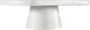 Prato Concrete Indoor/Outdoor Coffee Table in White - 99070White-CT