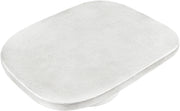 Prato Concrete Indoor/Outdoor Coffee Table in White - 99070White-CT