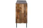 Prattville Brown Accent Cabinet - Gate FurnitureCabinet