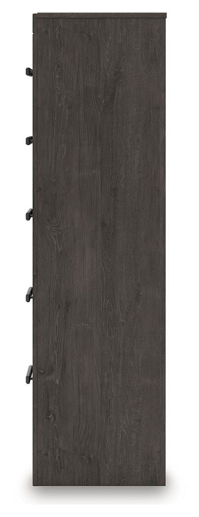 Prendonea Charcoal Chest of Drawers - B3789-46