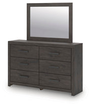 Prendonea Charcoal Dresser and Mirror - B3789B1