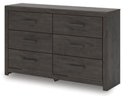 Prendonea Charcoal Dresser - B3789-31