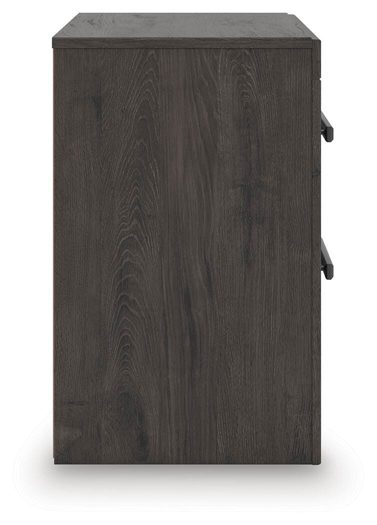 Prendonea King Panel Bed and 2 Nightstands - B3789B14