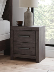 Prendonea King Panel Bed and 2 Nightstands - B3789B14