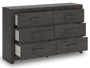 Prendonea King Panel Bed, Dresser and 2 Nightstands - B3789B13