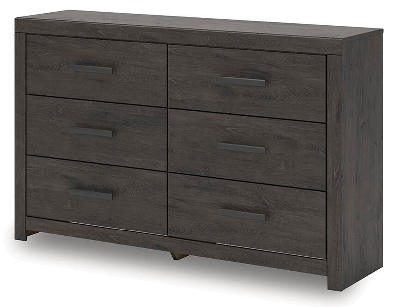 Prendonea King Panel Bed, Dresser and 2 Nightstands - B3789B13