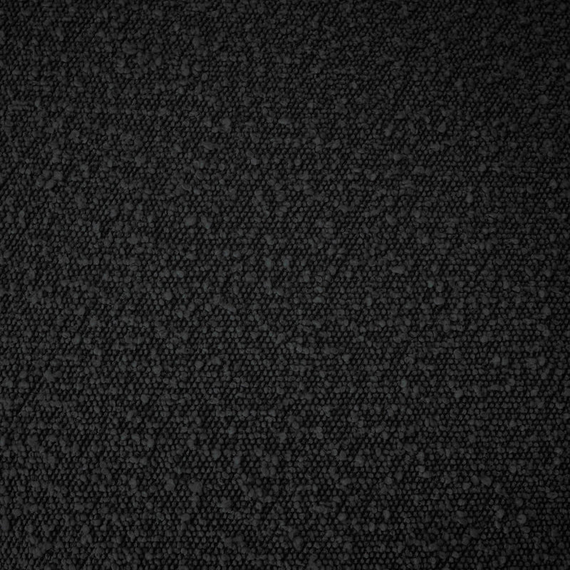 Principessa Boucle Fabric Upholstered Chair in Black - 108Black-C