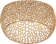 Priya Aluminum Coffee Table in Gold - 224Gold-C