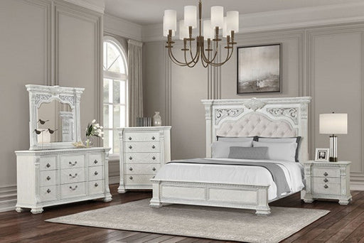 Promenade Wire Brushed White Chest - FM70001WH-C