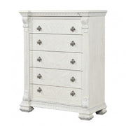 Promenade Wire Brushed White Chest - FM70001WH-C