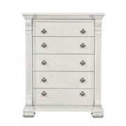 Promenade Wire Brushed White Chest - FM70001WH-C