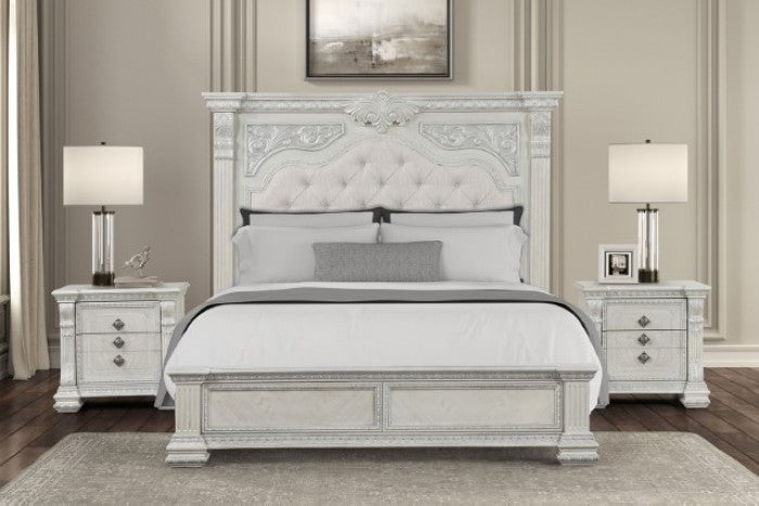 Promenade Wire Brushed White Mirror - FM70001WH-M