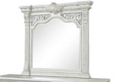 Promenade Wire Brushed White Mirror - FM70001WH-M