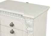 Promenade Wire Brushed White Nightstand - FM70001WH-N