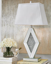 Prunella Silver Finish Table Lamp (Set of 2) - L429034X2