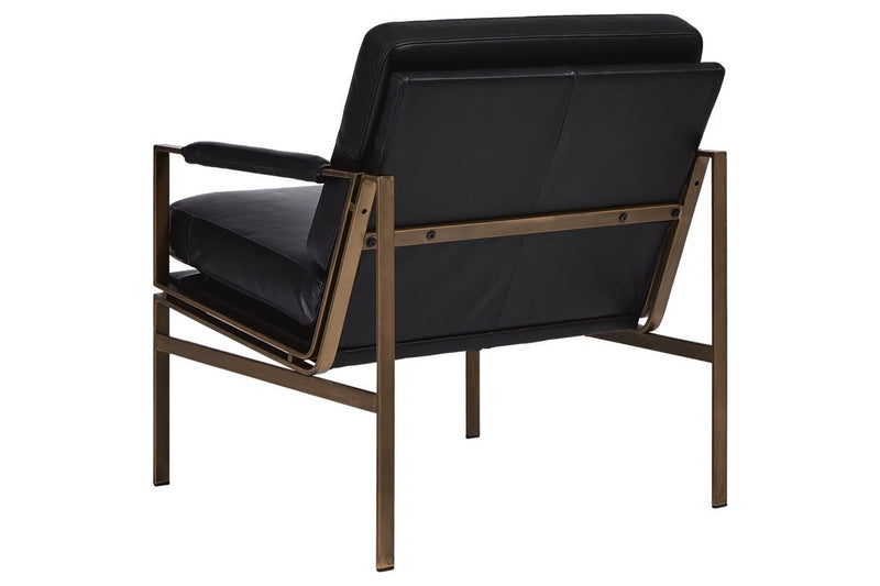 Puckman Black Accent Chair - Gate FurnitureAccent Chair