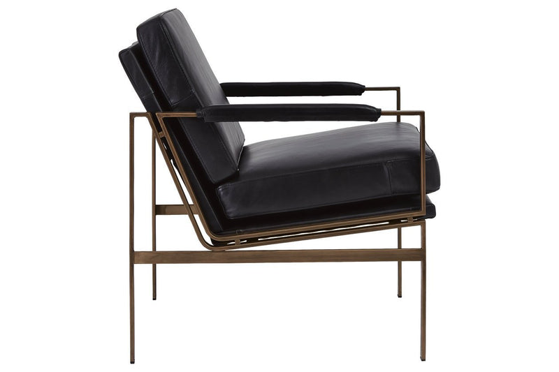 Puckman Black Accent Chair - Gate FurnitureAccent Chair